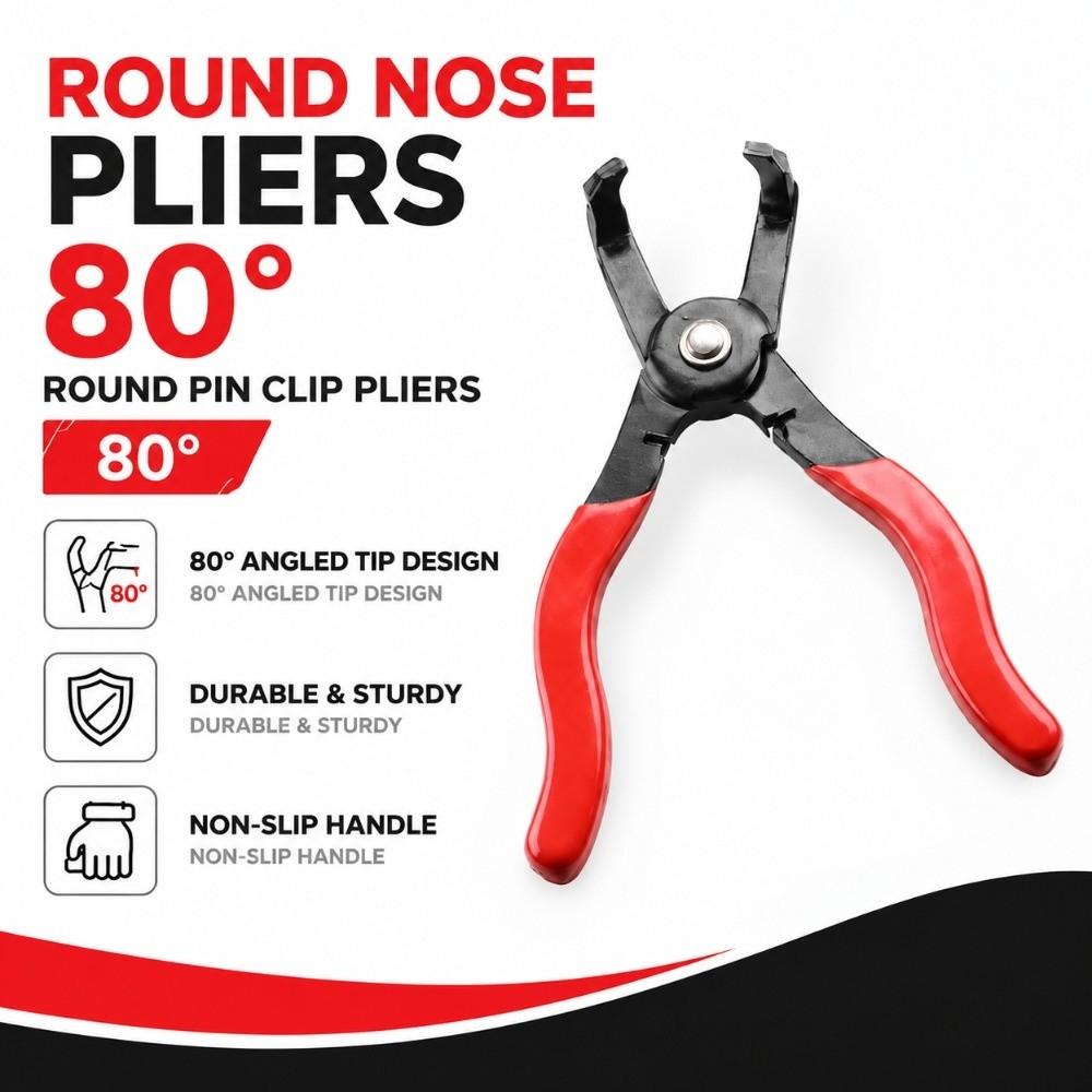 High-Carbon Steel Push Pin Remover Pliers 30 Degree Angle Push Pin Pliers DIY Repair
