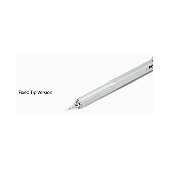 TWSBI TW300001 Mechanical Pencil (0.5mm) - Fixed Pipe, All Metal Inner Tube, All Metal Outer Case, Extra Long Eraser, 0.5mm Fixed Tip