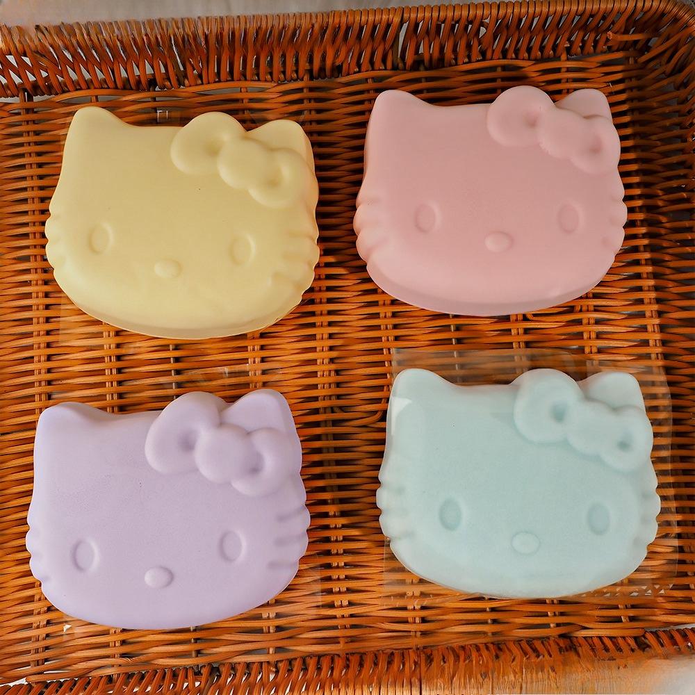 Hellokitty Cake Squeeze Toy Texture Super Soft Slowly Rebounding Pressure Release Hand Relaxation Toy Relieving Anxiety