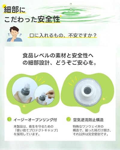 Greeshow GS-286A Portable Foldable Water Filter Bottle, 2025 Improved Model, Ideal for Disaster Preparedness, Outdoor Activities, Hiking, Camping, and