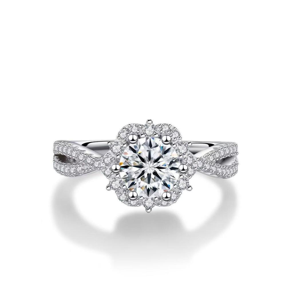 Luxury Adjustable Diamond Couple Wedding Ring - Elegant, Simple, Fashionable