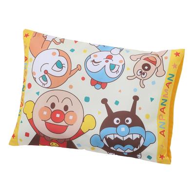 Nishikawa Anpanman with Removable Fits Your LH63122070 Children's Pillow, 37x27cm, Washable, Cover, Child's Head, Cream,