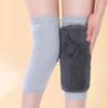 1 Pair Old People Plush Knee Warmer Wind Protection Faux Rabbit Hair Leg Warmer  Outdoor