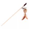 Cat Teaser Wand: Bite-Resistant Mouse with Bell for Kitten Self-Play & Boredom Relief.