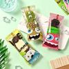 100 Bucăți Pungă de Ambalare Cartoon pentru Înghețată Popsicle de Casă De Unică Folosință Plastic Capac Protector pentru Popsicle Pungă de Depozitare cu Sigilare Diy