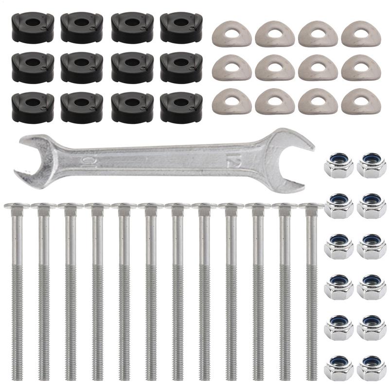 

Trampoline Replacement Screws Heavy Duty Spacers Screw Set 12 Pcs Jump Stability Tool Trampoline Repair Kit With Wrench Fits China Mainland