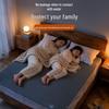 Smart Dual Control Electric Blanket - Milk Fleece, Temperature Control, Mite Removal, Ideal for Dorms & Homes