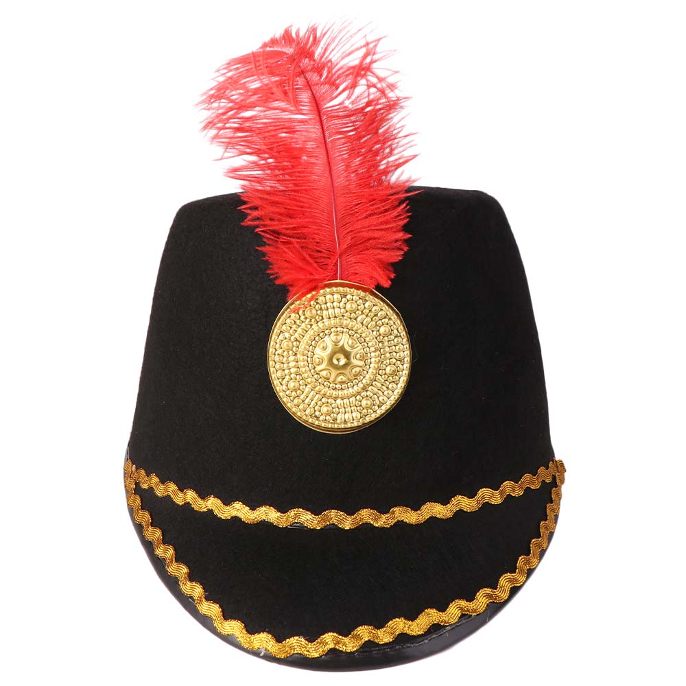 Vintage Knight Uniform Hat Sun Protection Drum Major Hat Marching Band Hat  Festival Fancy