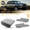Console Lid Armrest Door Panel Covers Gray FOR 2006 07-2014 Honda Ridgeline EXV