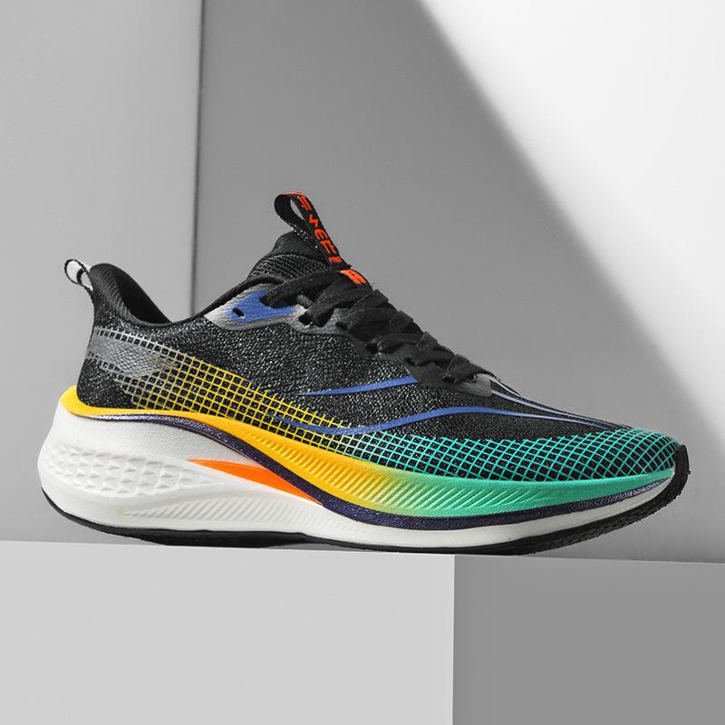 Carbon plate couple running shoes 2025 summer new live casual sports shoes