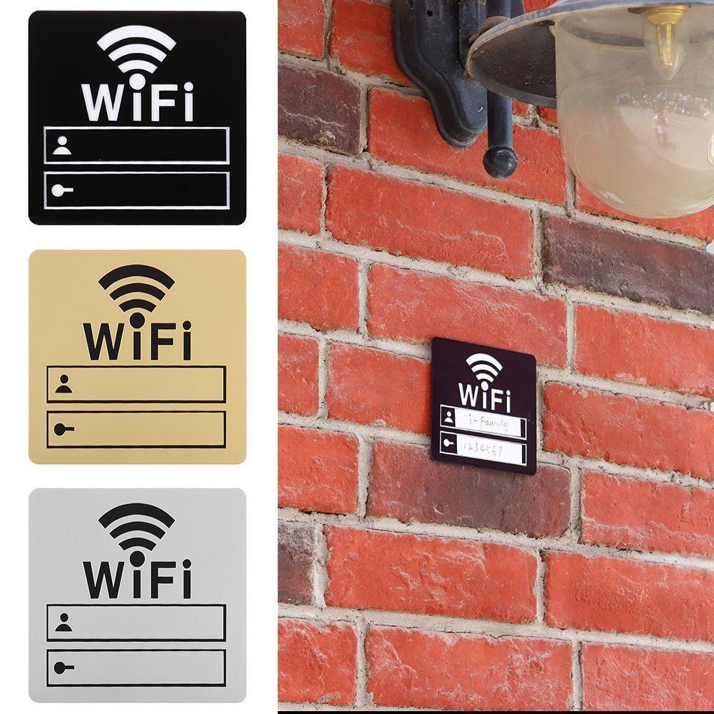 

Self Adhesive Public Shope Signage Rewritable Handwriting Account and Password срібний