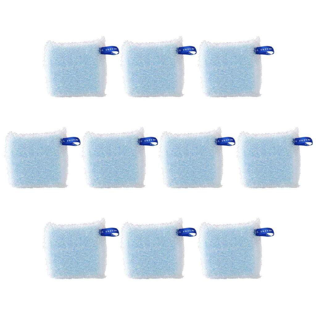 Glitter Set of Myrna Sponge, Multi-Type, Blue, 10,
