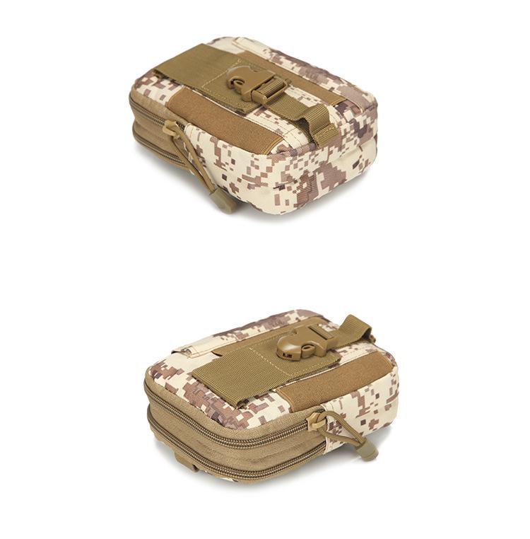 Camouflage Multifunctional Tactical Waist Pack and Phone Storage Bag