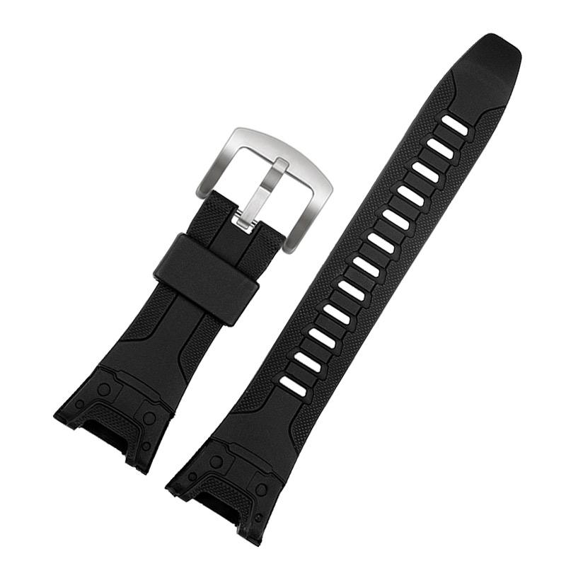 Pro hodinky Casio PROTREK PRG-110Y PRG-110C PRW-1300Y PRW-1500Y PRG-130Y pryskyřice Sportovní řemínek 26mm Silikonový řemínek na hodinky Příslušenství