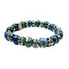 Eightvolume Ev Emblem Bead Bracelet (Blue)