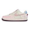 Nike Air Force 1 811 Herstellung, Pink Love Song, Spezielle Schuhbox Niedrige Skateboard-Schuhe Damen Weiß Pink Blau IQ4937-161(Team80-S-BOX)