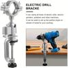 360 Degree Bench Clamp Vises Grinder Holder Electric Drill Stand Holder Bracket for Universal Work DIY, Adjustable