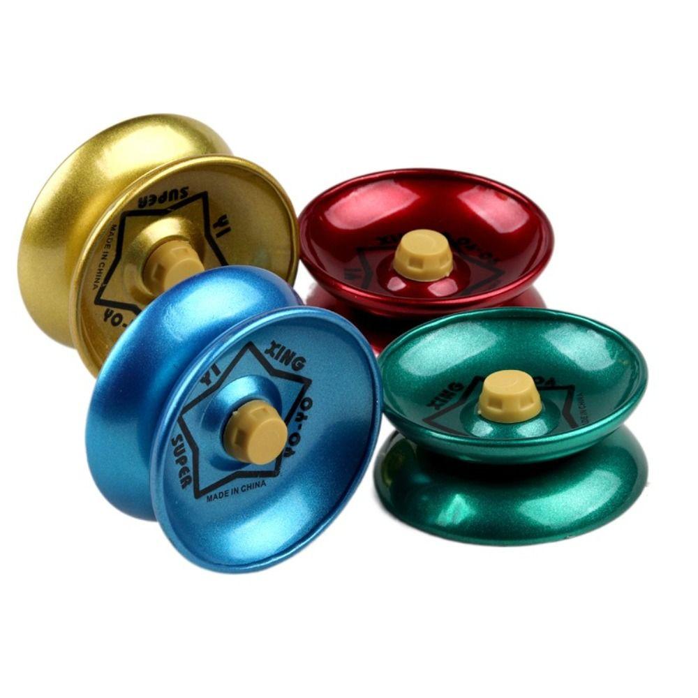

Alloy 1A Yoyo Strong Idling Nostalgic Toys Good-looking Developmental Toys 1PC&Color Random