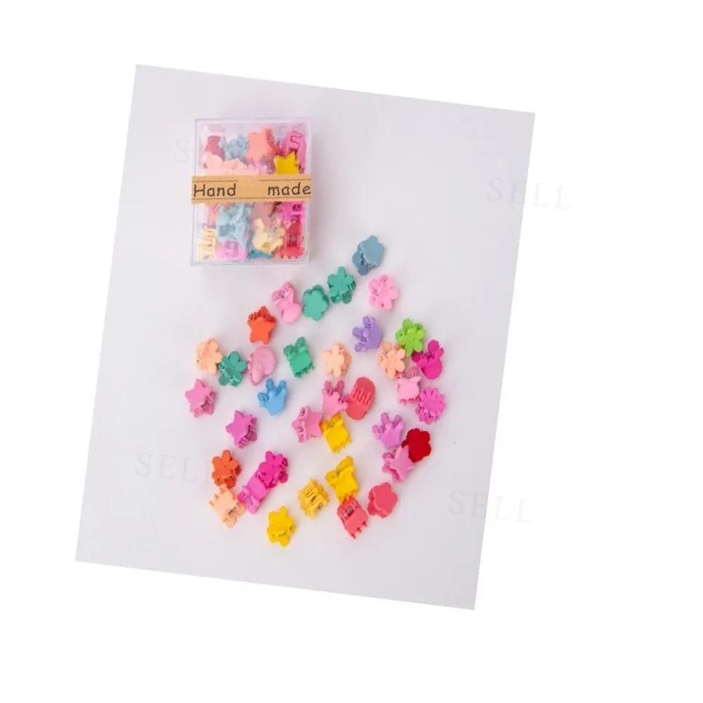 Disco Pin Mini Claw Clip 36P Half-up Claw Clip Hair Claw Clip Colored Hair Pin