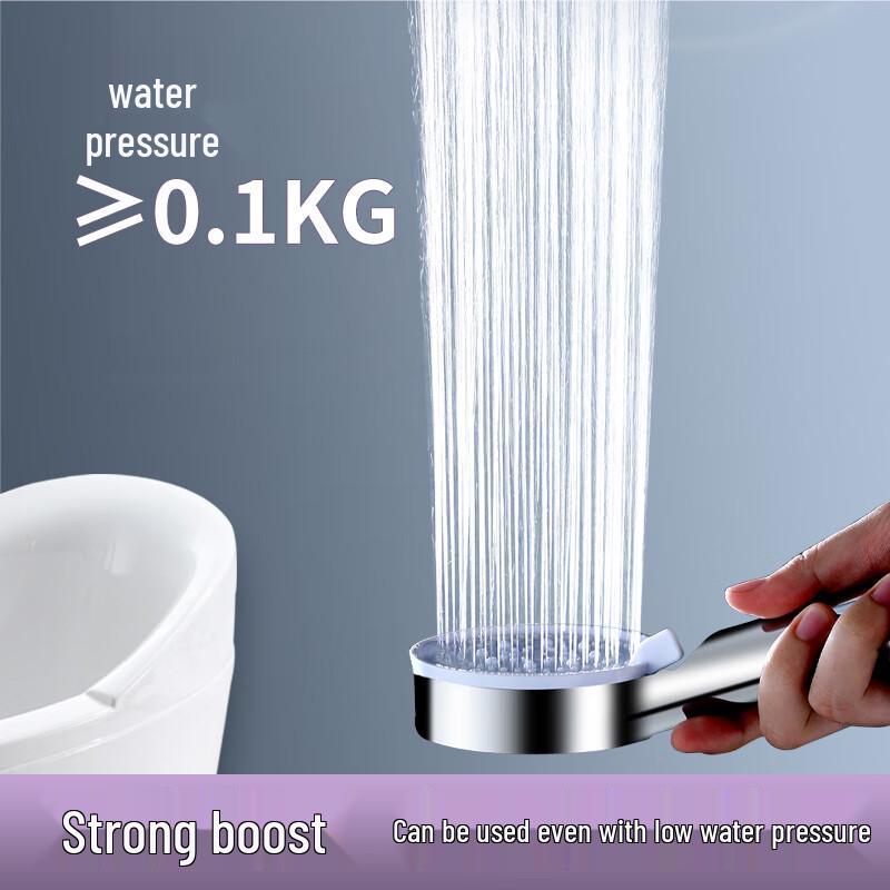 Pressurized Multifunction Handheld Shower Head