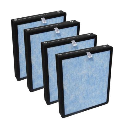 PUREBURG Ersatz kompatibel mit BREEZOME JH05 JH05LX Luft H13 Filtration Aktivkohlefilter, Luftreiniger, 4er-Pack, 4-stufig
