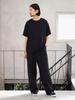 B:MING LIFE STORE by BEAMS Ambience Polyester 2-Pleats Pants, Men's, Black, Size S (92230184247)