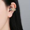 1pair Elegant Butterfly Shape Ear Clip Earphone Charms With Sparkling Zircon Stones For Freeclip1 2 Headphones Charms