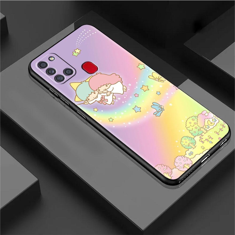 Kryt LittleTwinStars Pro Samsung Galaxy A52 A12 A51 A32 A21s A71 A32 5G A12 A22 A53 A31 A13 A72 A02s A41 A03 A04 Kryt na telefon