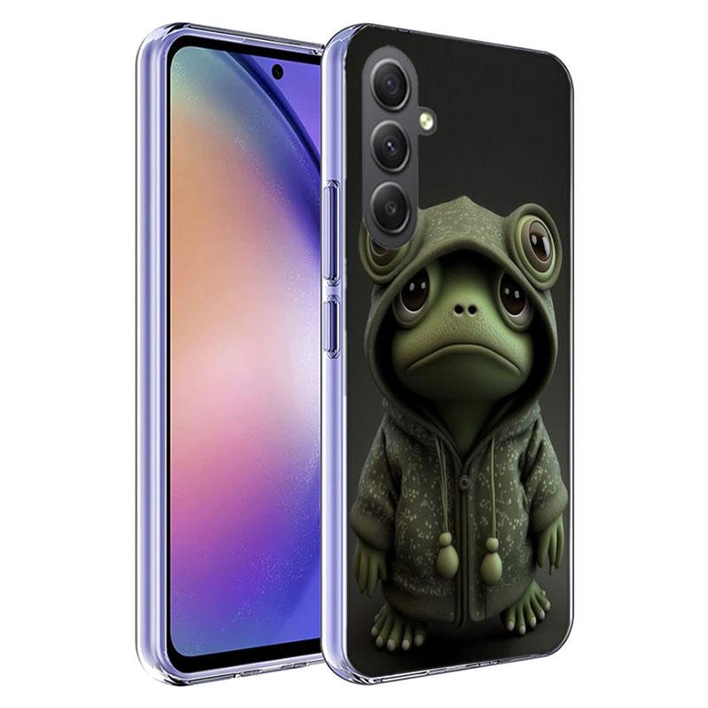Monkey Frog Pig Cow Bird Cat Animal Phone Case for Samsung A16 A26 A36 A56 A17 A37 A57 A07 A06 A02S A03 A04S A05S Galaxy Note 20