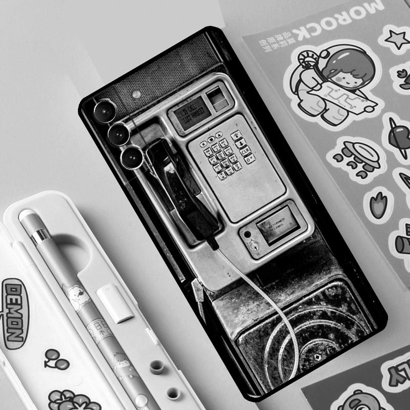 Retro Telephone Rotary Dial Cover For Samsung Galaxy S23 S21 FE S20 FE S22 Plus Note 20 Ultra Note 10 S8 S9 S10 Plus Case