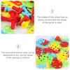 Children Toys Electric Drill Nut Disassembly Tool Educational Toy Assembled Blocks Building Kids Toy