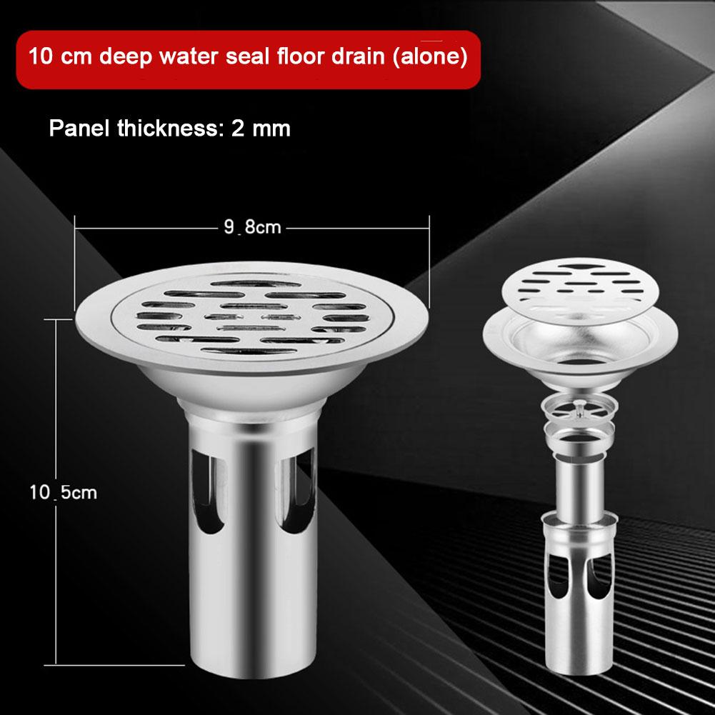 1pc Stainless Steel Floor Drain Deant Floor Drain Shower Water Filter Cover Home Kitchen Bathroom Drain Accessories