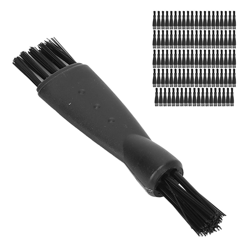 100 Pcs Shaver Brush Nylon PP Ergonomic Strong Electric Shaver Cleaning Brushes for All Kinds of Small Appliances