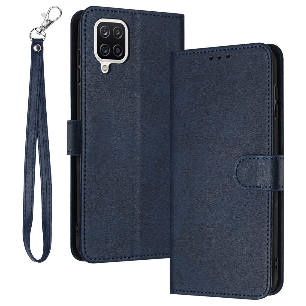 For Samsung Galaxy A12/M12/F12 Case Calf Texture Book Style Phone Cover Mobile Accessories Wholesale