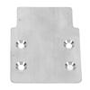 Stainless Steel Skid Plate Guard Chassis Armor for Traxxas 2WD 1/10 RC Car For 1/10 RC Car