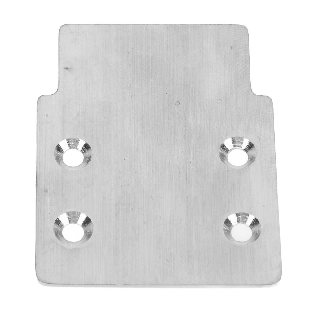 Stainless Steel Skid Plate Guard Chassis Armor for Traxxas 2WD 1/10 RC Car For 1/10 RC Car