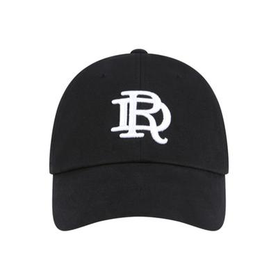 ROND&DEMARRER [Unisex] RD Symbol Logo Cotton Ball Cap (Black)