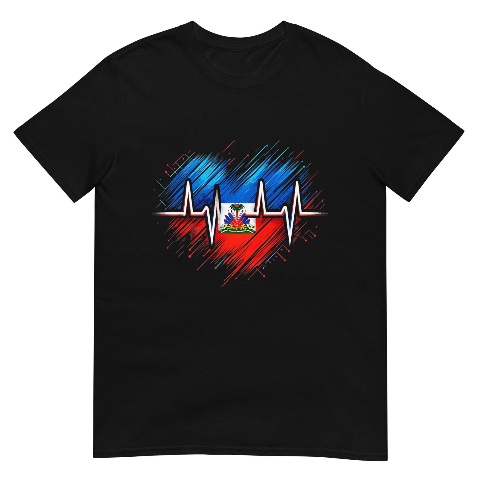 Haitian Flag Day Love Haiti Haitian Haitian Roots Haiti Flag T-Shirt M