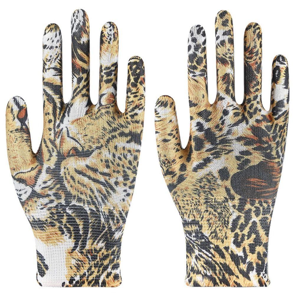 1Pair Nylon Planting Labor Gloves Labor Protection Women Work Gloves Gardening Gloves Workplace