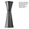 Stainless Steel Cocktail Jigger Double Measuring Cup with Measurements Inside for Bartenders Home Use Professional Bar Tool for Accurate