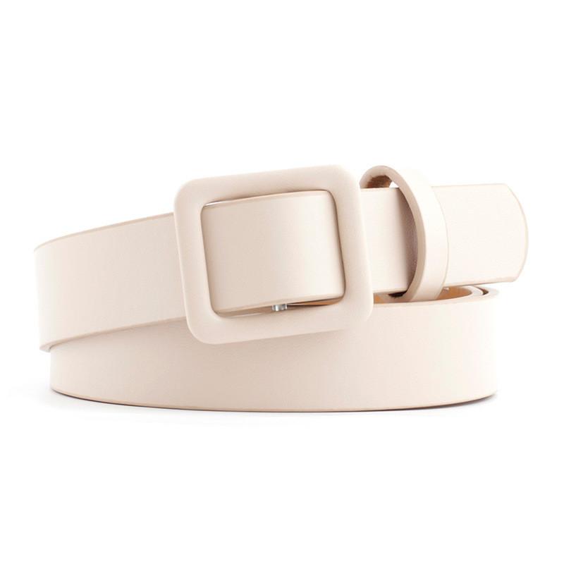 And Stylish Versatile Womens No Hole Square Buckle Belt Perfect For Fashionable Outfits