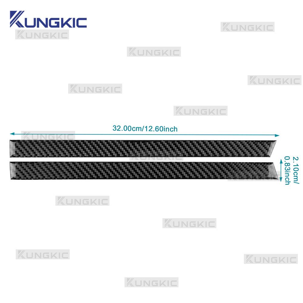 For Suzuki Jimny JB74 JB64 2019 2020 2025 2025 2025 2025 2025 Real Soft Carbon Fiber Sticker LHD RHD Car Door Decor Trim