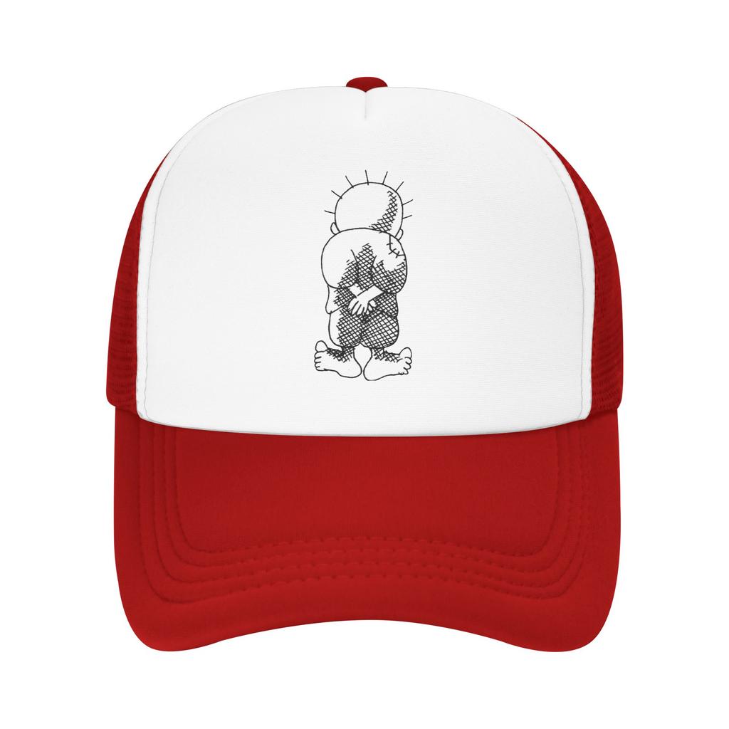 Hanthala From Palestine Palestinian People Mesh Baseball Cap Sport Trucker Worker Cap Dad Hat Breathable Summer Trucker Cap