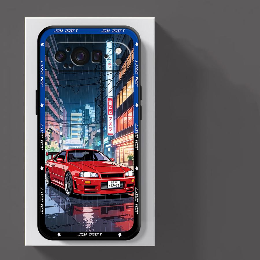 Funda Phone Cover Case for Google Pixel 10A 7a 10 9 Pro XL 9a 6 7 8 Pro 6a 8a JDM Sport Car