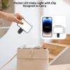 Rechargeable Led Selfie Ring Fill Light Fill-in Live 5v Usb Cold/white Mini Mobile Phone Holder Cell Poxket Vlog Flashlight Even
