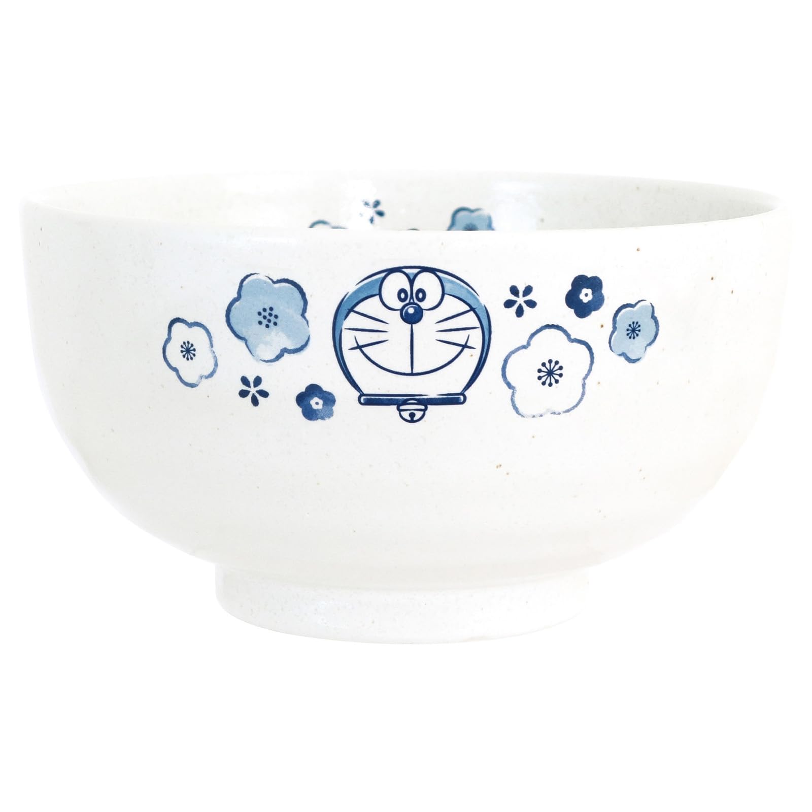 

Doraemon Donburi approximately 16cm in microwave and dishwasher miscellaneous plum blossom made in 076137 (rice bowl), diameter, safe, tableware, белый
