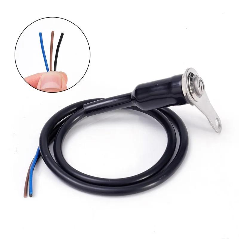 Motorcycle Indicator Light Switch Off-road Vehicle Modification Single Hole Stainless Steel ON-OFF Button for Horn Enginee Power