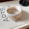Irregular Hand Ring Irregular Acrylic Bangles Big Size Geometric Bracelets  Women