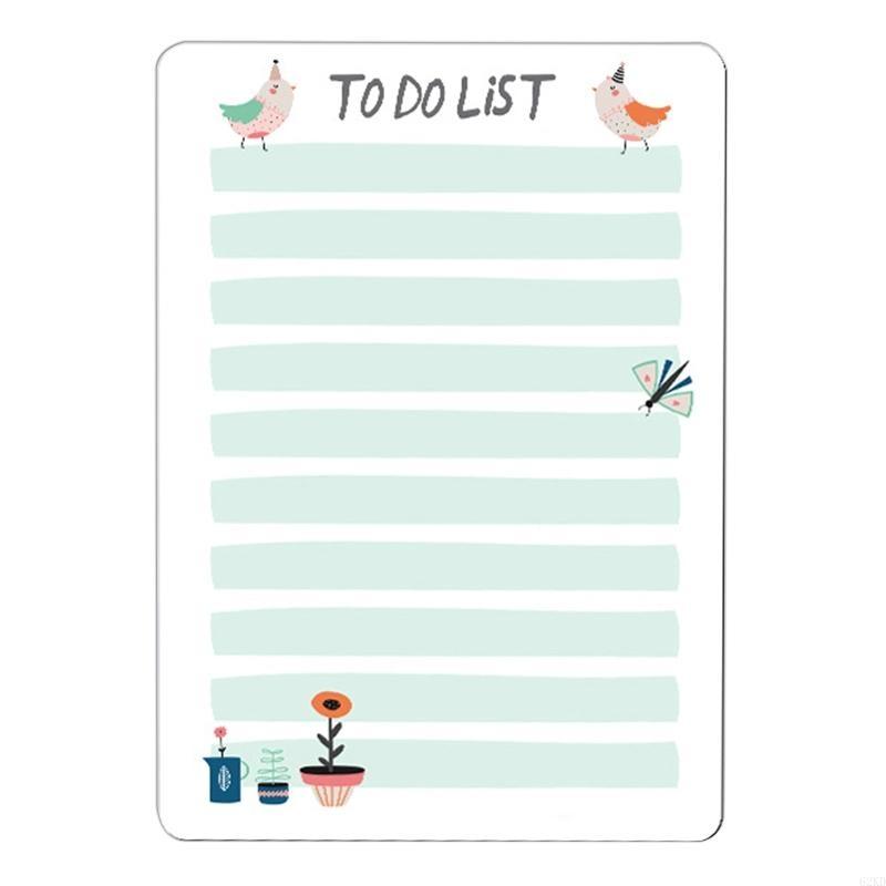 62KD Refrigerator Magnet Notepad Flexible Message Reminder Memo Board