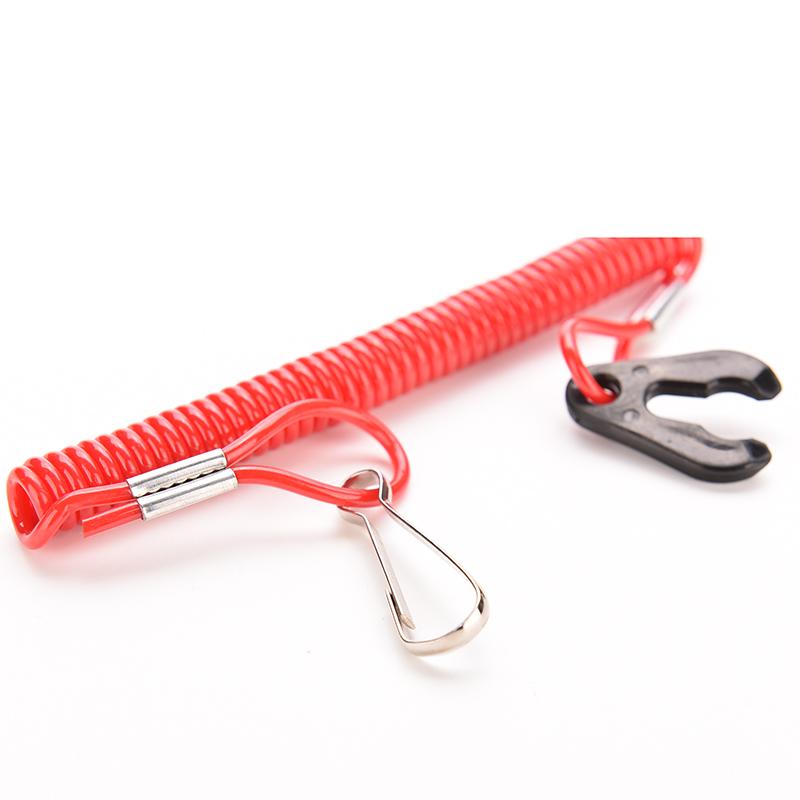 Universial Outboard Engine Motor Lanyard Kill Stop Switch Safety Tether